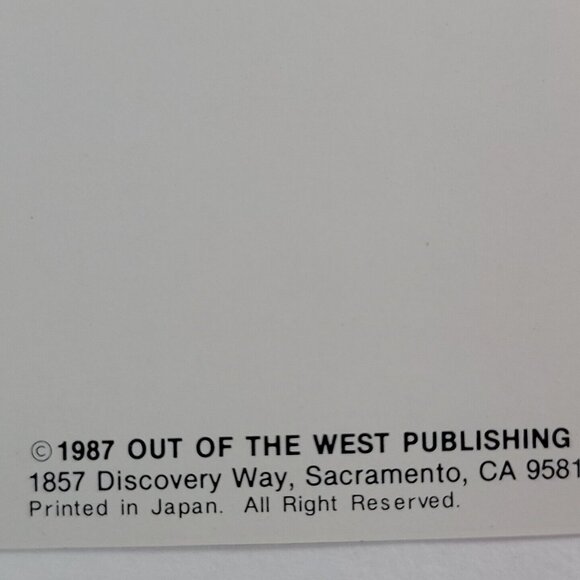 1987 postcard from 1900 art Touchdown brand football with lemon fall young boy - Picture 8 of 8